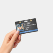 カスタマイズ可能な警察官の法執行ID バッジ (手持ち)