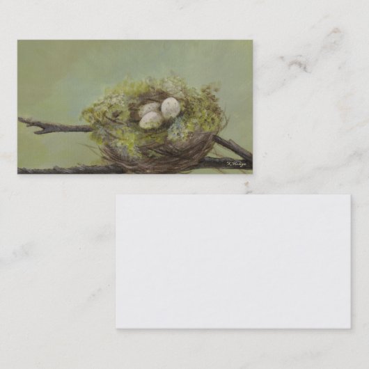 カスタマイズ可能な賛美された巣の名刺- 名刺 (正面/裏面)