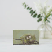 カスタマイズ可能な賛美された巣の名刺- 名刺 (スタンド正面)