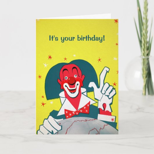 カスタマイズ可能な赤いピエログリーティングカード シーズンカード (正面)