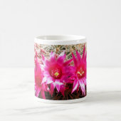 カスタマイズ可能な赤い先頭に立たれたアイルランド人のサボテン! コーヒーマグカップ (中央)