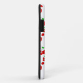 カスタマイズ可能な赤さくらんぼパターンアクセサリーLeahG Case-Mate iPhoneケース (裏面/右)