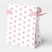 カスタマイズ可能な赤ちゃんシャワーの女の子 フェイバーボックス (裏面サイド)