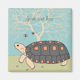 カスタマイズ可能な赤足のカメ磁石 マグネット