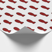 カスタマイズ可能な赤魚 ラッピングペーパー (角)