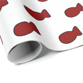 カスタマイズ可能な赤魚 ラッピングペーパー (ロールコーナー)