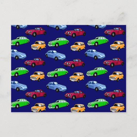 カスタマイズ可能な車 ポストカード (正面)