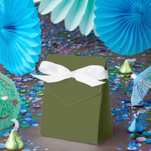 カスタマイズ可能な軍の緑のシンプル魅力的なテント フェイバーボックス (パーティー)