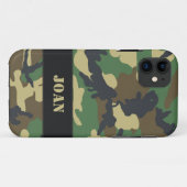 カスタマイズ可能な軍の迷彩柄のiPhone 5の場合 Case-Mate iPhoneケース (裏面(横))