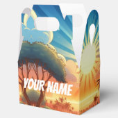 カスタマイズ可能な輝かしい朝 フェイバーボックス (オープン)