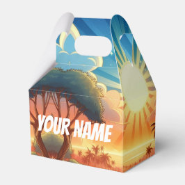 カスタマイズ可能な輝かしい朝 フェイバーボックス