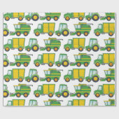 カスタマイズ可能な農場 ラッピングペーパー (フラット)