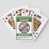 カスタマイズ可能な近隣パパのXdアウトグリーン トランプ (裏面)