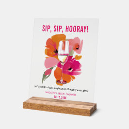 カスタマイズ可能な透明アクリルバー標識 アクリルサイン