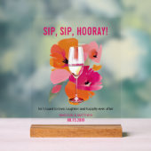 カスタマイズ可能な透明ア結婚クリルバー標識 アクリルサイン (ニュートラル)