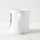 カスタマイズ可能な連邦政府機関向けCMTC Wappen ジャンボコーヒーマグカップ (裏面)