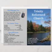 カスタマイズ可能な週刊教会速報（外部のみ） (正面/裏面)