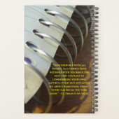 カスタマイズ可能な週次/月次ホームスクール プランナー手帳 (裏面)