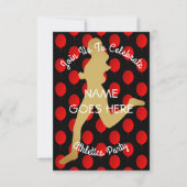 カスタマイズ可能な運動競技のパーティの招待状 招待状 (正面)