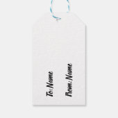 カスタマイズ可能な醤油ギフトラベル ギフトタグ (裏面)