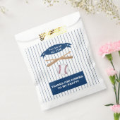 カスタマイズ可能な野球の誕生日パーティーの好意バッグ フェイバーバッグ (封をした状態)