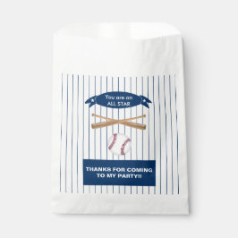 カスタマイズ可能な野球の誕生日パーティーの好意バッグ フェイバーバッグ