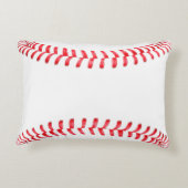 カスタマイズ可能な野球ベッドルームアクセント枕 アクセントクッション (裏面)