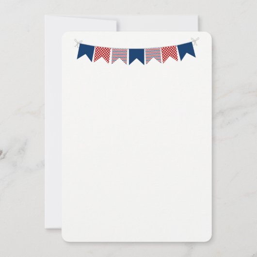 カスタマイズ可能な野球用ベビーシャワー招待状 招待状 (裏面)