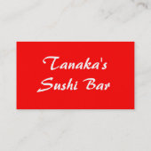 カスタマイズ可能な金ゴールドの優れた日本のな名刺 名刺 (裏面)