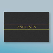 カスタマイズ可能な金ゴールド文字とライン 薄葉紙