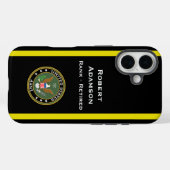 カスタマイズ可能な陸軍エンブレムとカラー Case-Mate iPhoneケース (裏面 (横))