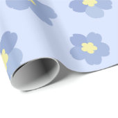 カスタマイズ可能な隠されたメッセージは私をない花忘れます ラッピングペーパー (ロールコーナー)