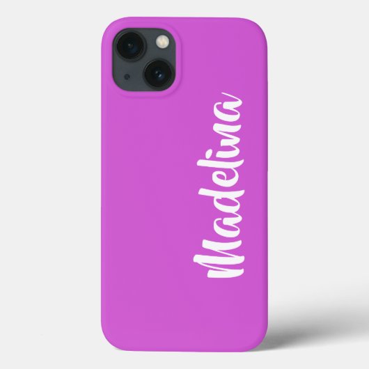 カスタマイズ可能な電話独身のケースの色の名前の追加 Case-Mate iPhoneケース (裏面)