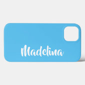 カスタマイズ可能な電話独身のケースの色の名前の追加 Case-Mate iPhoneケース (裏面 (横))