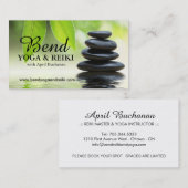 カスタマイズ可能な霊気の名刺 名刺 (正面/裏面)