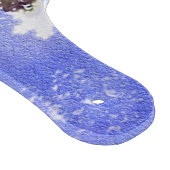 カスタマイズ可能な青いクリスマスツリー カッティングボード (角)