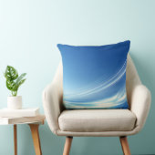 カスタマイズ可能な青い抽象芸術装飾用クッション クッション (椅子)