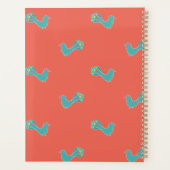 カスタマイズ可能な青い鳥 プランナー手帳 (裏面)