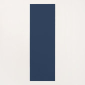 カスタマイズ可能な青と金ゴールドの太陽と三日月 ヨガマット (裏面)