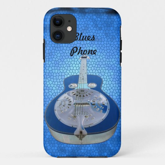 カスタマイズ可能な青Iの電話5 Case-Mate iPhoneケース (裏面)