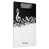 カスタマイズ可能な音符 クリップボード (右)