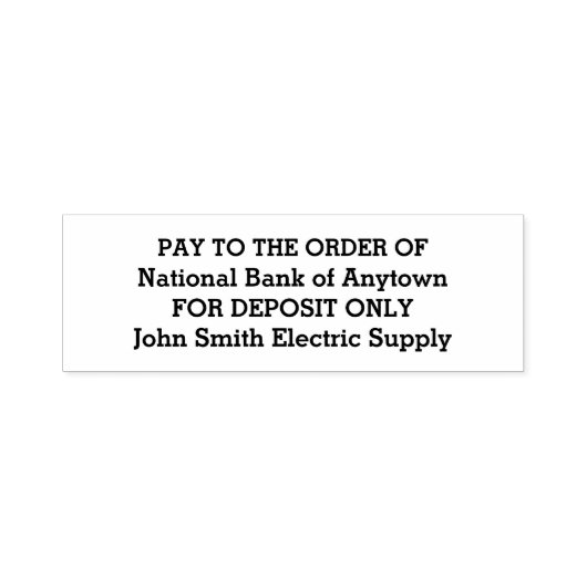 カスタマイズ可能な順序で支払う セルフインキングスタンプ (デザイン)