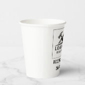 カスタマイズ可能な飲料カップ – ロゴの追加 紙コップ (右)