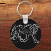 カスタマイズ可能な馬キーチェーン8 キーホルダー (正面)