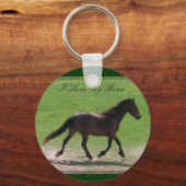 カスタマイズ可能な馬キーホルダー#0 キーホルダー (正面)