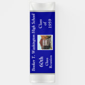 カスタマイズ可能な高校の授業の懇親会の旗 横断幕 (縦)