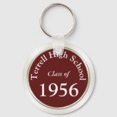 カスタマイズ可能な高校懇親会のお土産 キーホルダー (正面)