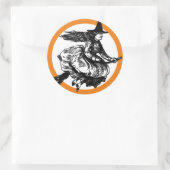 カスタマイズ可能な魔女ラウンドシール ラウンドシール (バッグ)