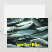 カスタマイズ可能な魚カード (正面/裏面)