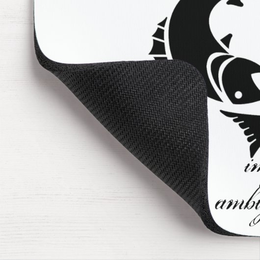 カスタマイズ可能な魚座の特徴ギリシャ語 – スタイル〔占星術の〕十二宮図 マウスパッド (コーナー)